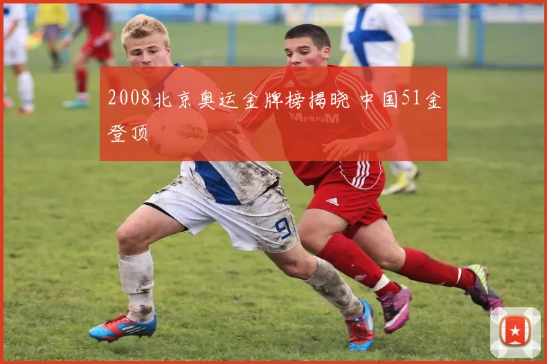 2008北京奥运金牌榜揭晓 中国51金登顶