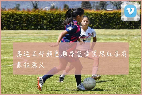 奥运五环颜色顺序蓝黄黑绿红各有象征意义